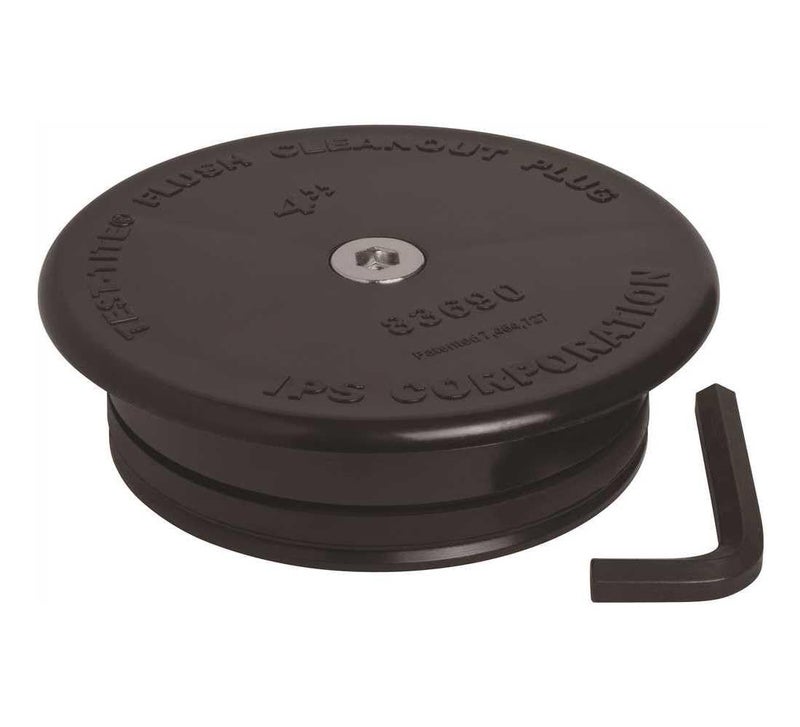 PROPLUS 301162 4" Flush Mechanical Cleanout Repair Plug - Image 1